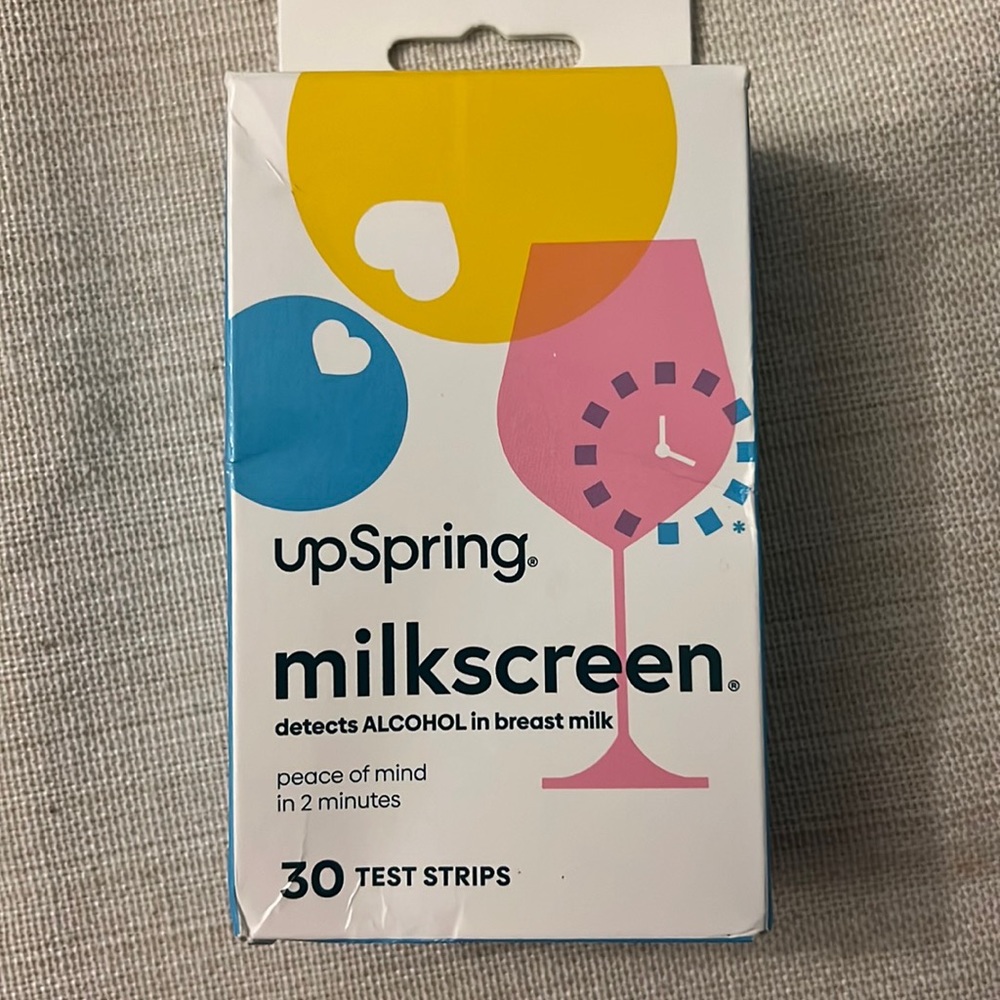 Milkscreen breast milk alcohol detector